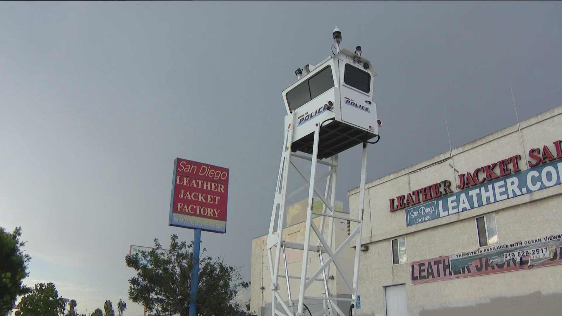 Residents say they've noticed since the tower went up, sex worker's presence has gone down, but they question how long it will last.