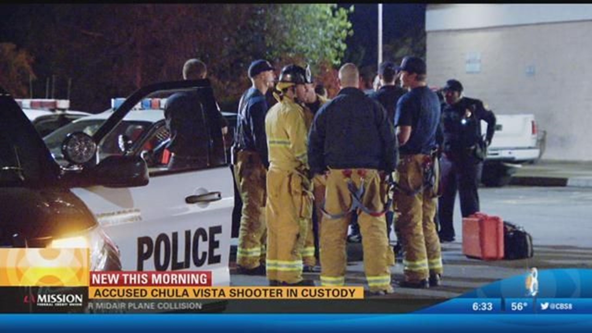 Alleged Gunman In Custody After Chula Vista Standoff 