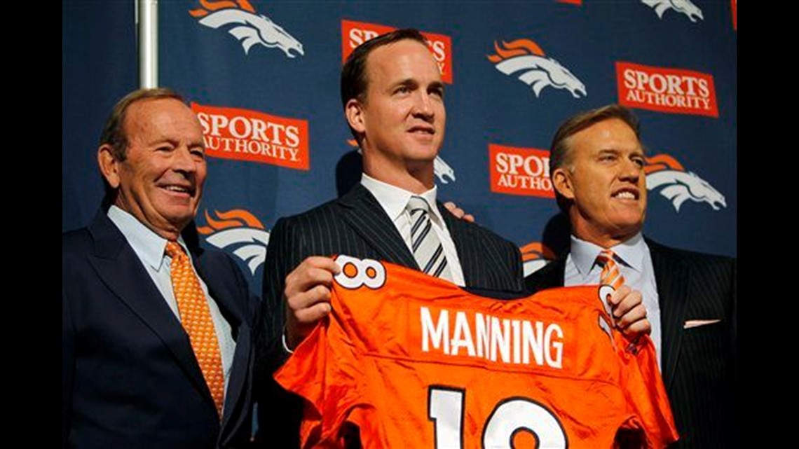 Tripucka had just one request for Manning to wear No. 18 - a Super