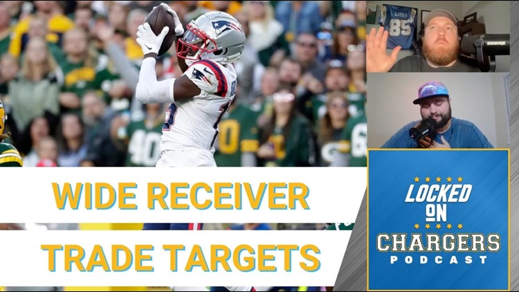 Wide Receiver trade targets for the Los Angeles Chargers to help Justin Herbert before the deadline