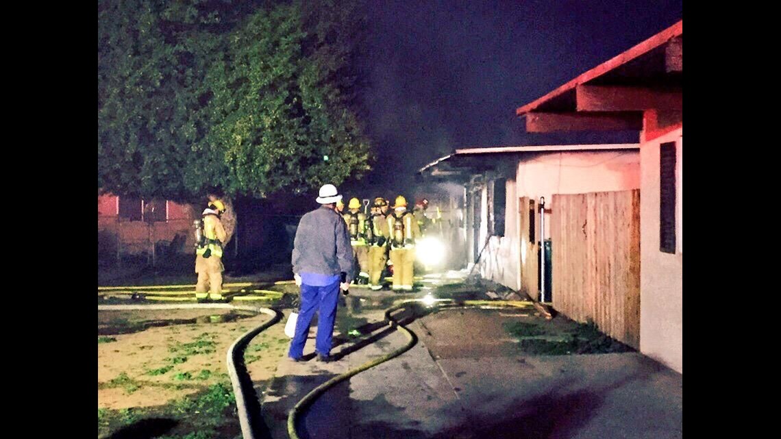 Twoalarm fire at El Cajon apartment complex