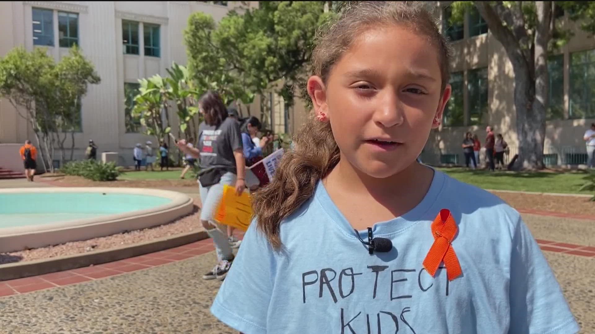 Protesters are demanding for gun reform and more safety measures at schools.