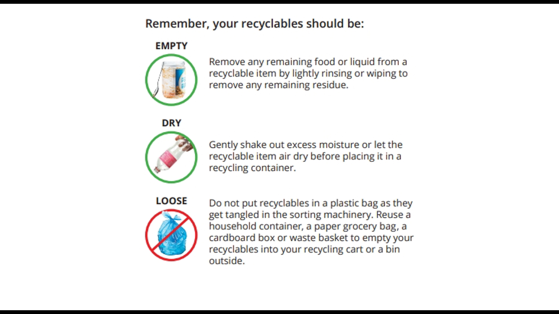 Recycling ridealong shows what happens to items in blue bins