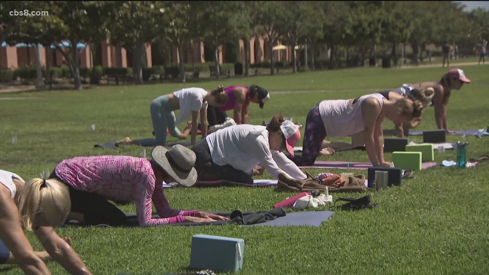 People will officially begin worship and workouts at parks owned by the City of San Diego City.