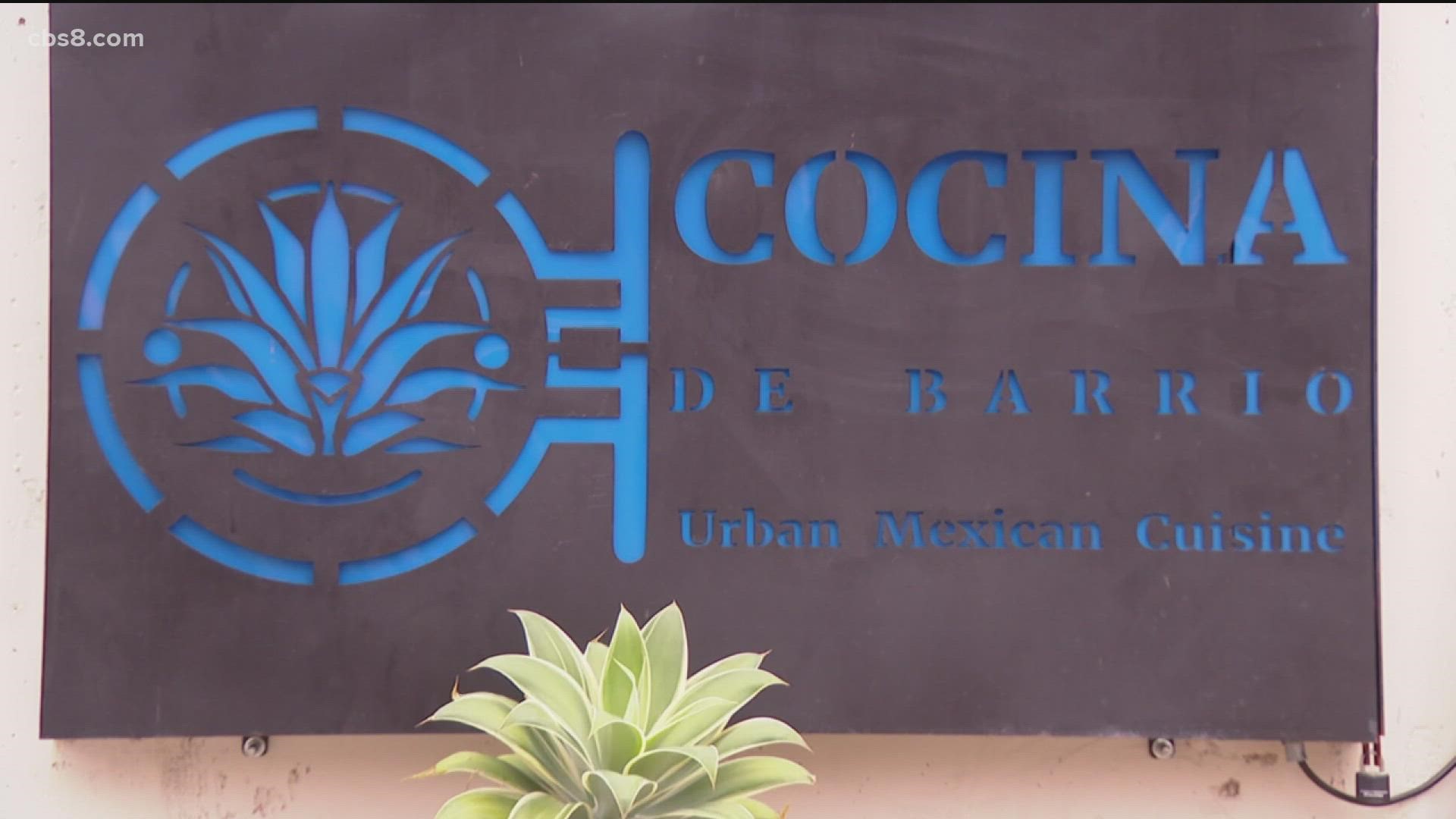 Cocina De Barrio in Hillcrest is a Mexican restaurant and they say the food is truly authentic.