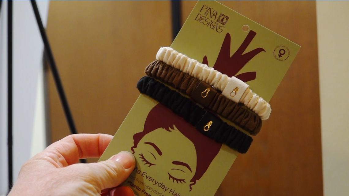USD grad student wins $15k scholarship for eco-friendly hair ties made from pineapple leaves