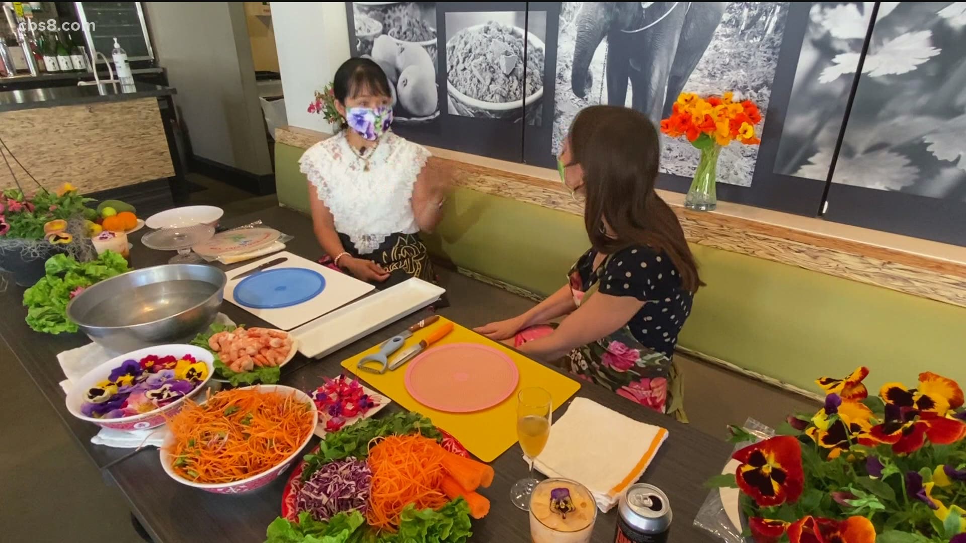Supannee wanted to bring her Thai culture and fresh food to San Diego so she started her own garden and opened Supannee House of Thai 10-years ago in Point Loma.