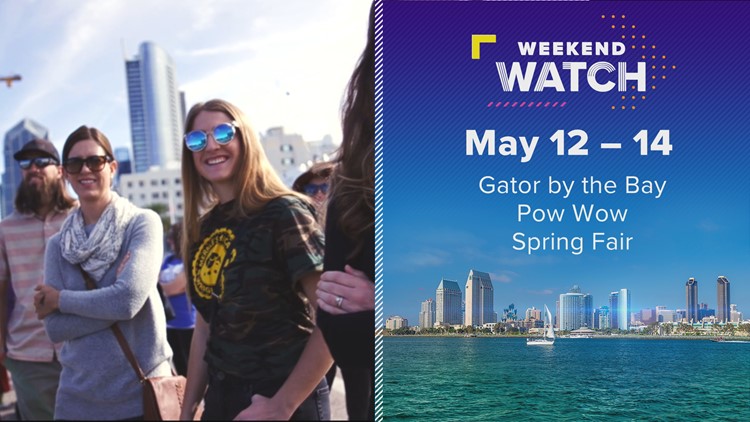 Weekend Watch May 12 - 14 | Things to do in San Diego
