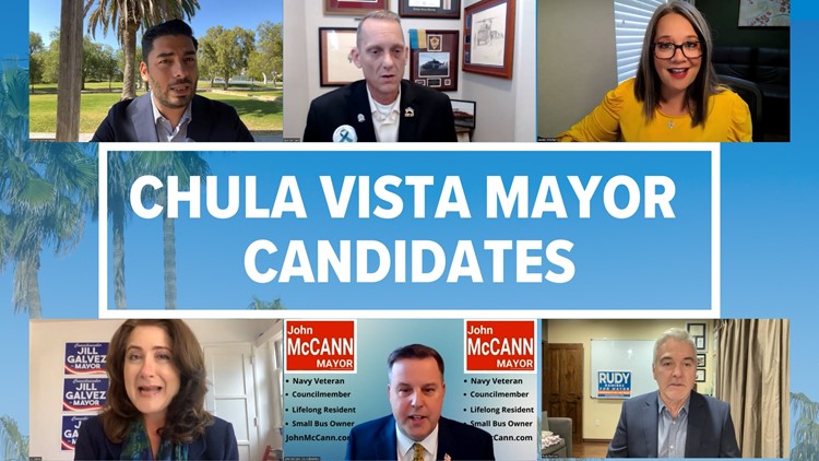 Chula Vista will choose a new mayor from these 6 candidates