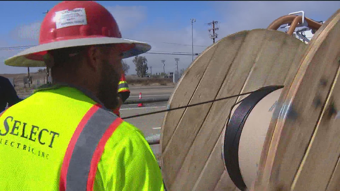 Installation begins on broadband network to deliver internet to undeserved communities - CBS News 8