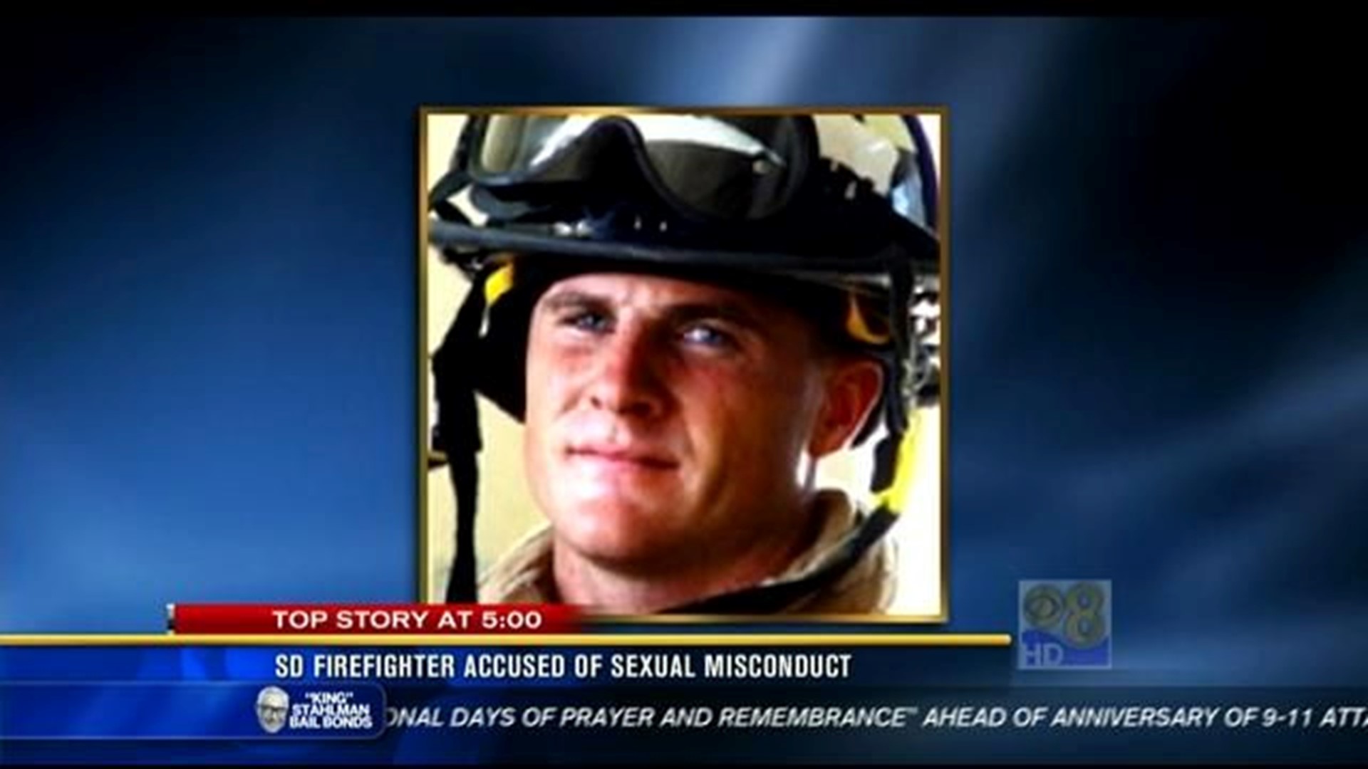 San Diego Firefighter Accused Of Possible Sexual Misconduct