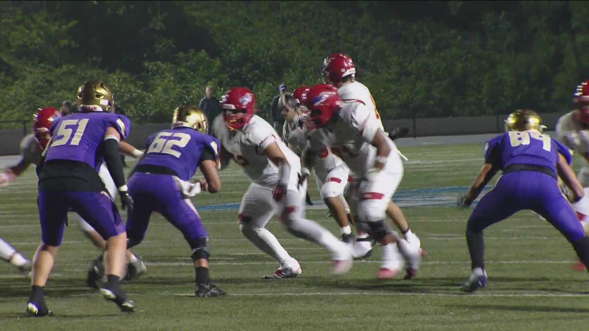 High school football players all around San Diego County fought back the butterflies and took their talents to the gridiron this Friday night.