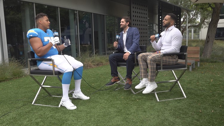 Talking about the 2022 season with Chargers tackle Rashawn Slater