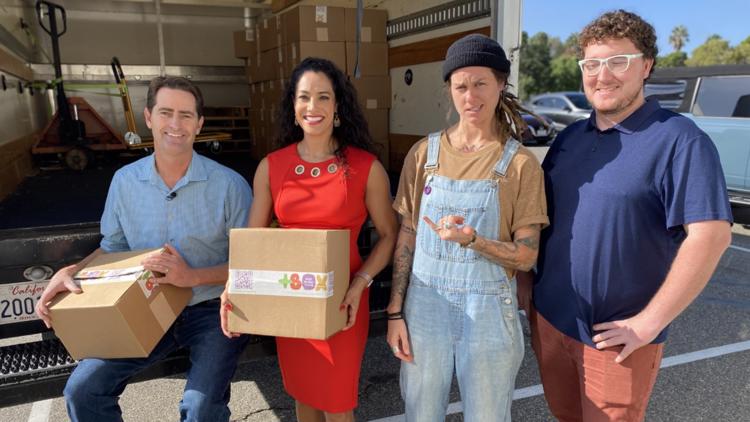 Ride along with +BOX as non-profit delivers food to families in need