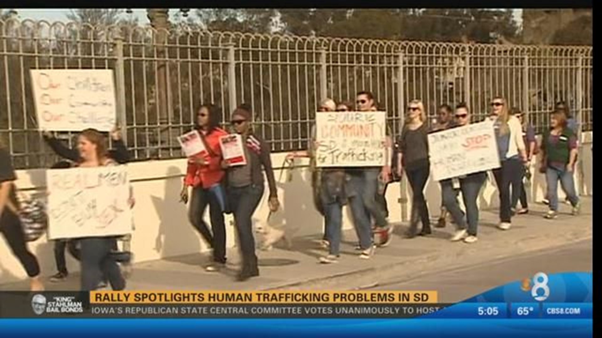 Rally Spotlights Human Trafficking Problems In San Diego 6744