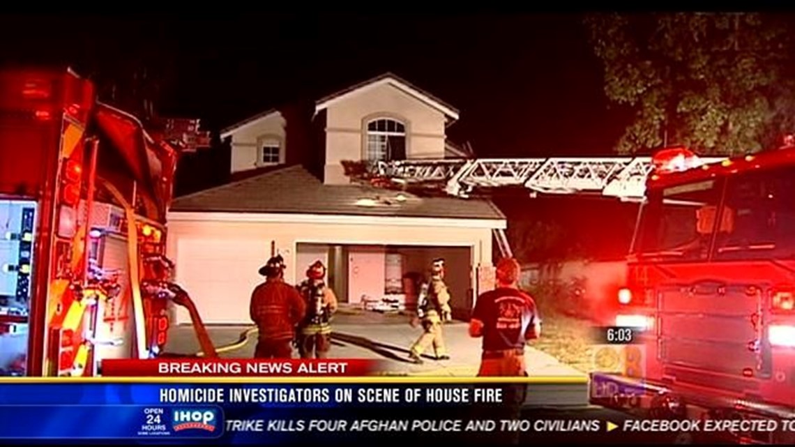 Police arrest victim's son in Mira Mesa house fire | cbs8.com