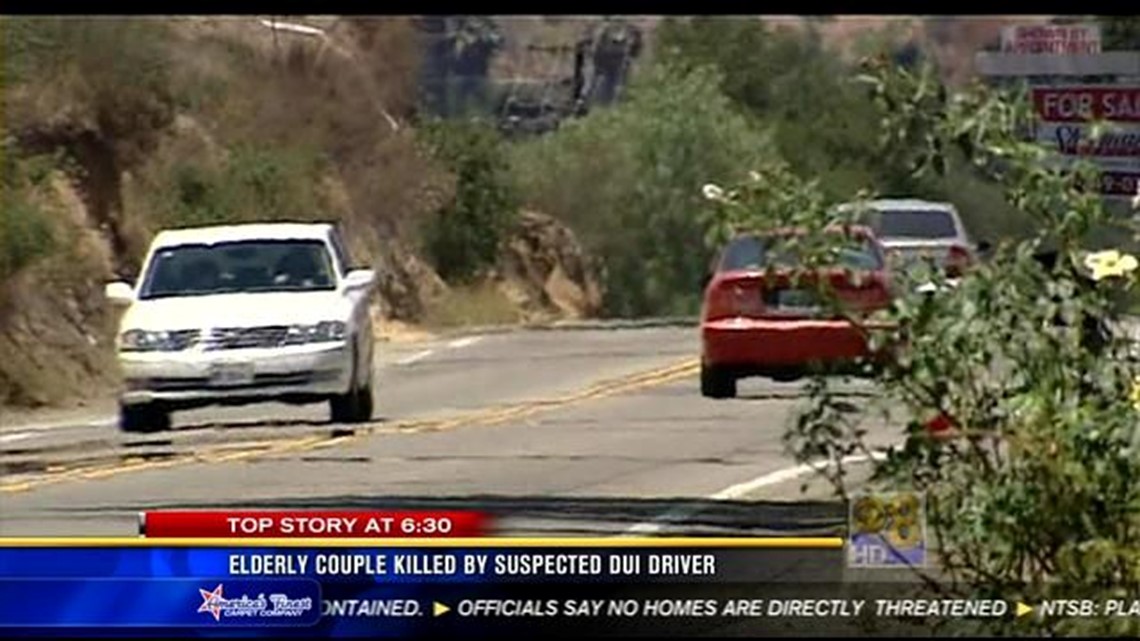 Elderly couple killed by suspected DUI driver | cbs8.com