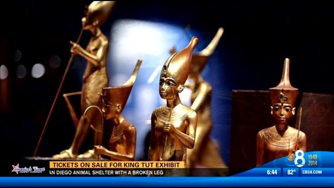 Tickets on sale for King Tut exhibit