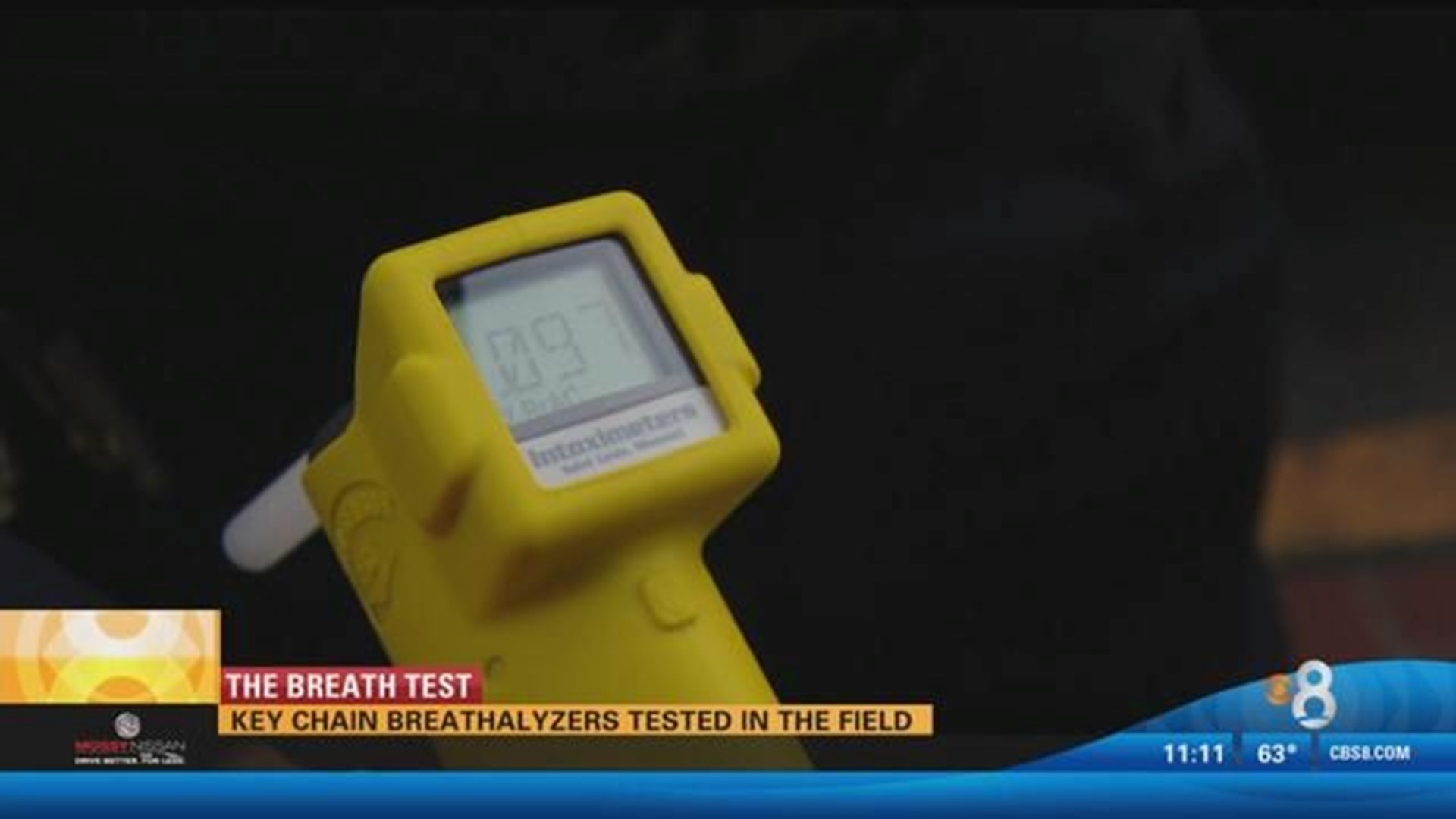 The Breath Test: Key Chain Breathalyzers Tested In The Field | Cbs8.com