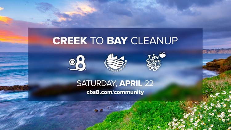 CBS 8/CW San Diego team up with I Love a Clean San Diego for 21st annual Creek to Bay Cleanup