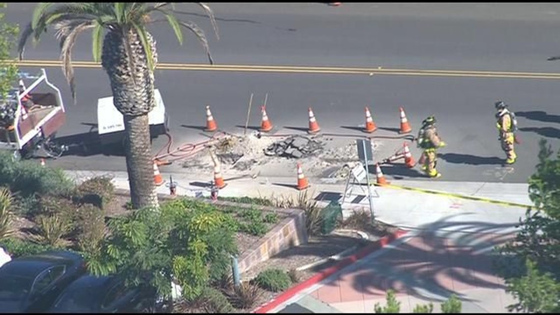 Gas leak causes evacuation in Sorrento Valley | cbs8.com