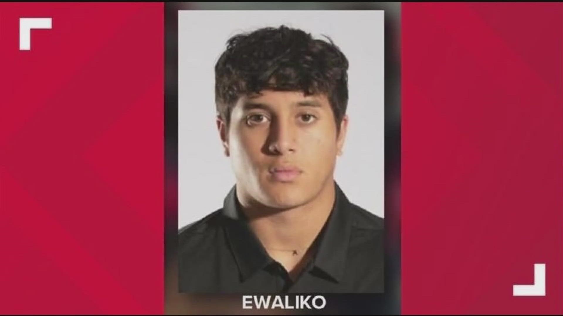 Authorities found the content on Nowlin Ewaliko's devices while investigating the alleged gang rape involving a minor at an off-campus SDSU frat party.