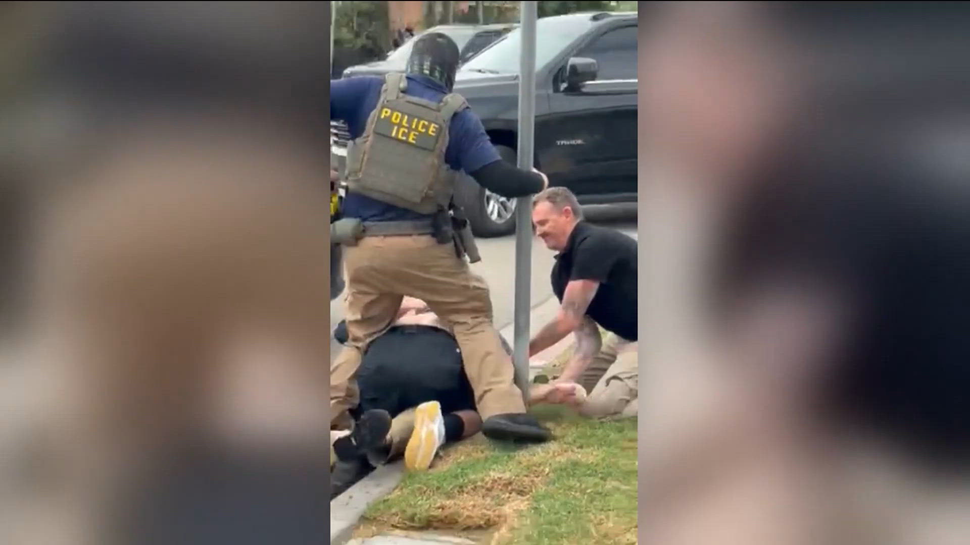 Former Long Beach city employee injured during altercation with ICE ...