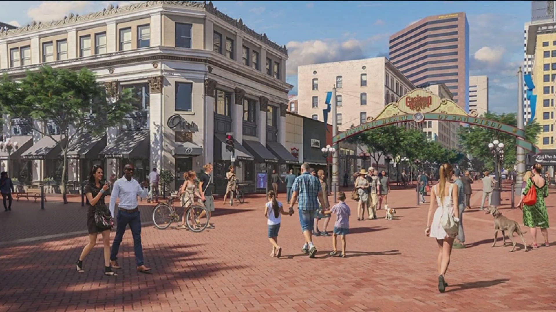 Renovating San Diego's Gaslamp Promenade might cost millions more than anticipated.