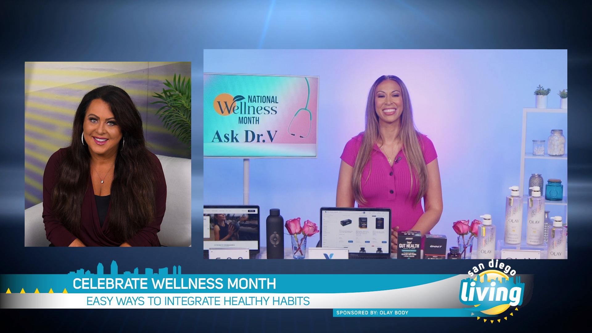 Abstract: Dr. V recommends integrating nutritional support for an easy way to improve wellness. Sponsored by: FS8, The Vitamin Shoppe, Olay Body