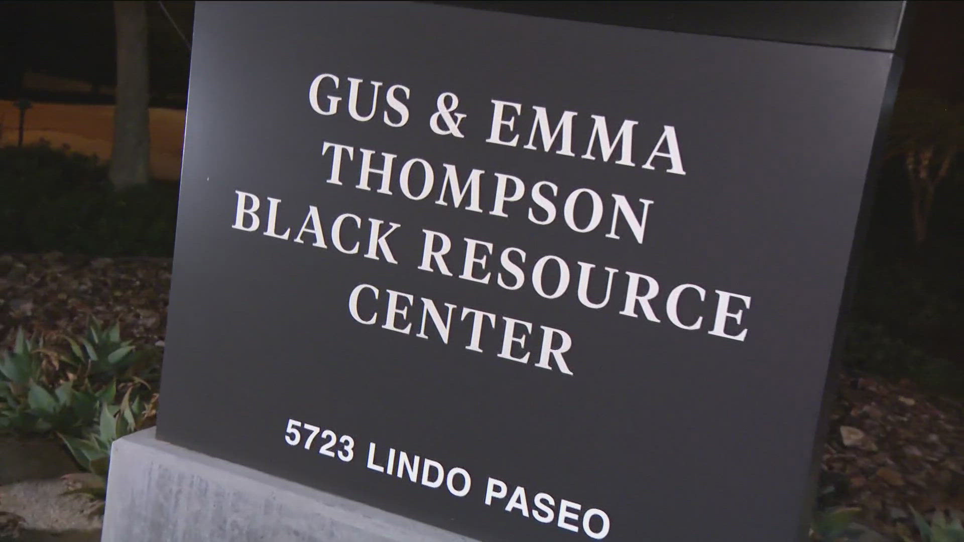 The Black Resource Center at SDSU has been officially renamed to the Gus and Emma Thompson Black Resource Center thanks to a $5 million donation with a deep history.