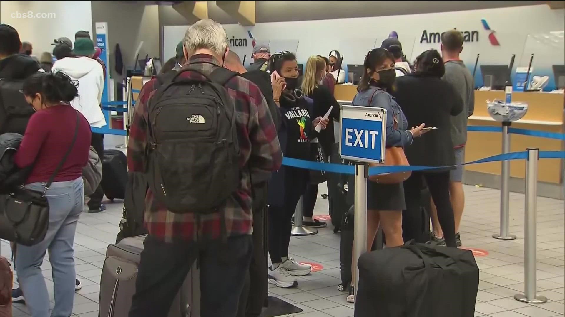 The airline canceled more than 1,900 flights total this weekend across the country.
