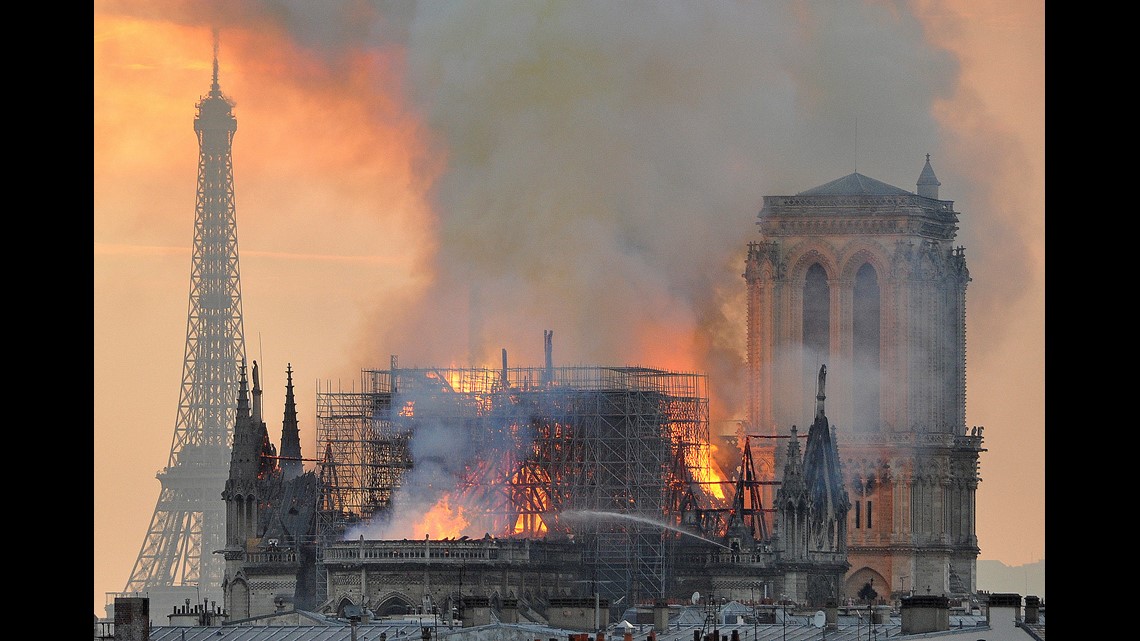 House of France in Balboa Park open to pay tribute to Notre Dame