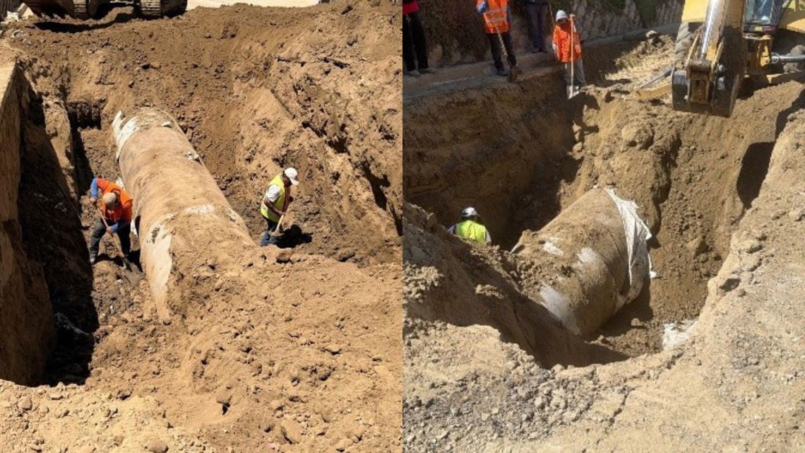 Tijuana wastewater pipe collapses after emergency repairs earlier this month