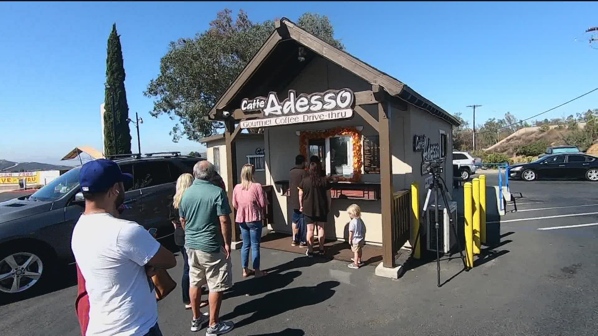 Joe Musgrove's parents own 'Caffé Adesso' on Tavern Road in Alpine, not far from El Cajon, where the star pitcher grew up.