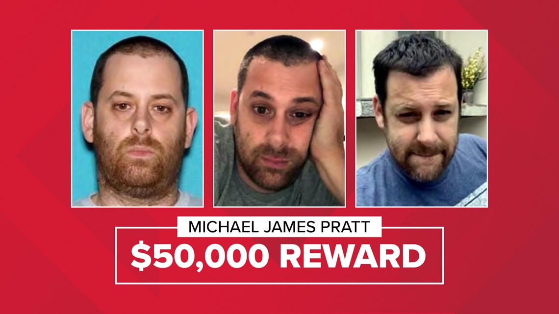 50k Reward To Help Find Wanted Fugitive Michael James Pratt 8524