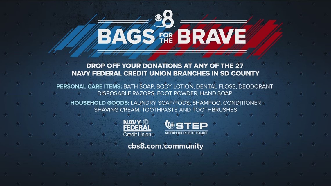 Bags for the Brave Supporting our San Diego military community
