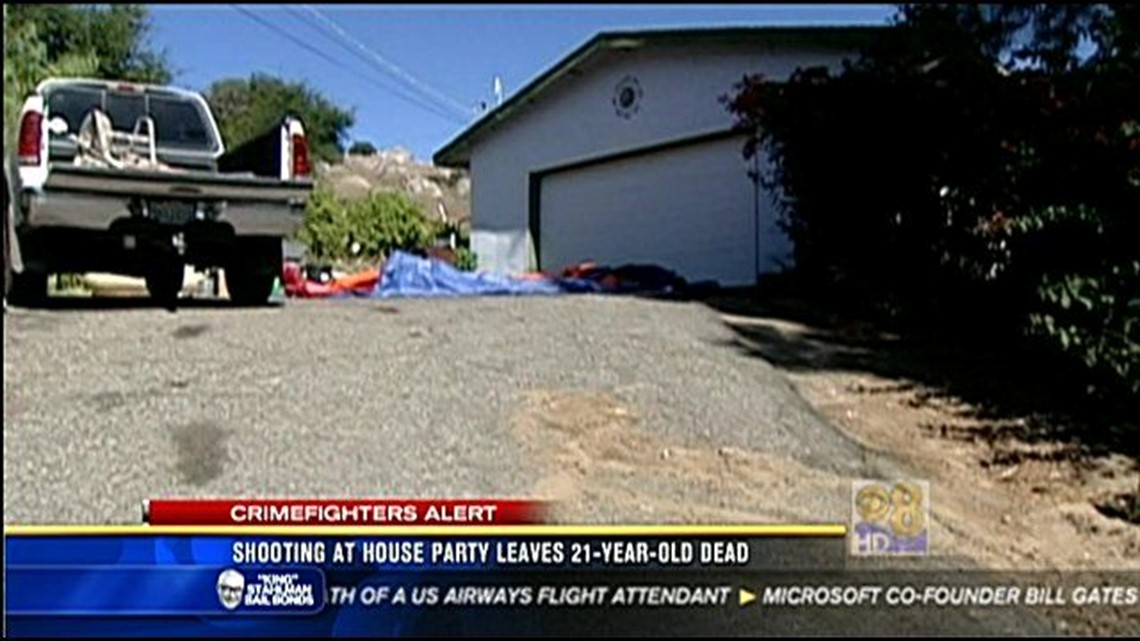 Shooting at Valley Center party leaves one dead