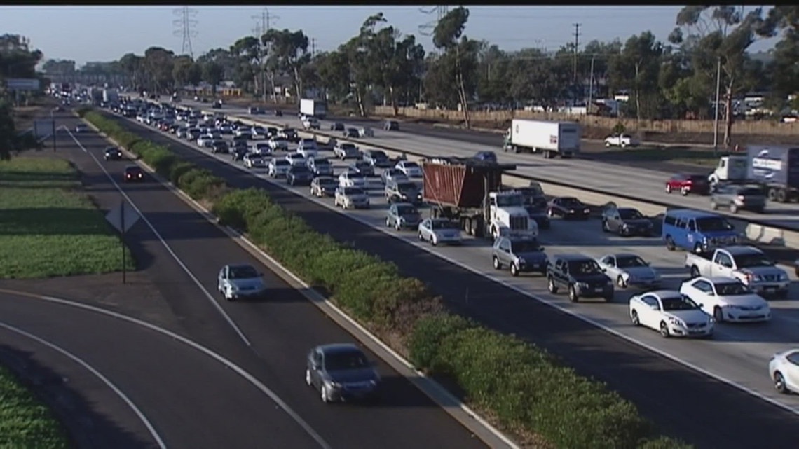 Nearly 6.8 million people expected to travel for the Thanksgiving holiday in Southern California