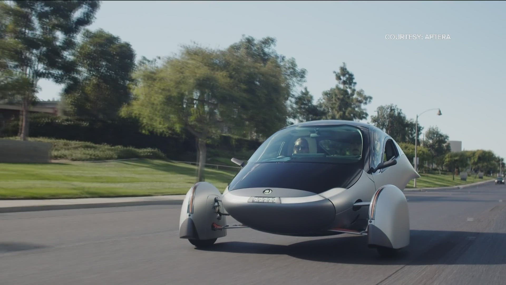 The Carlsbad company producing the car says their goal is to redefine transportation in a more innovative and sustainable way.