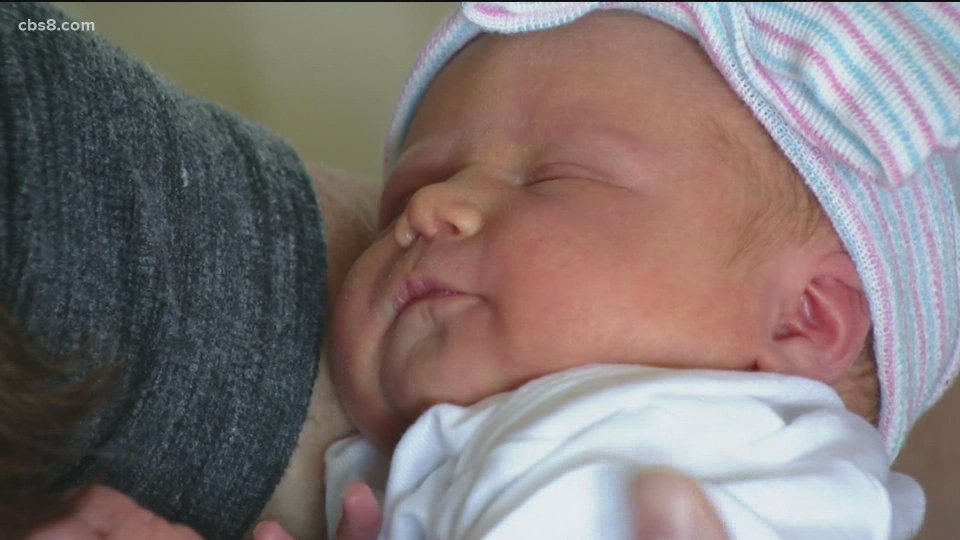 The entire CBS 8 family congratulates Abbie and Chris on their beautiful baby girl, Bexley Virginia Black.
