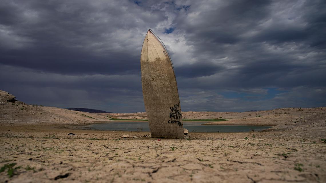 PHOTOS | Extremely low levels at Lake Mead amid drought