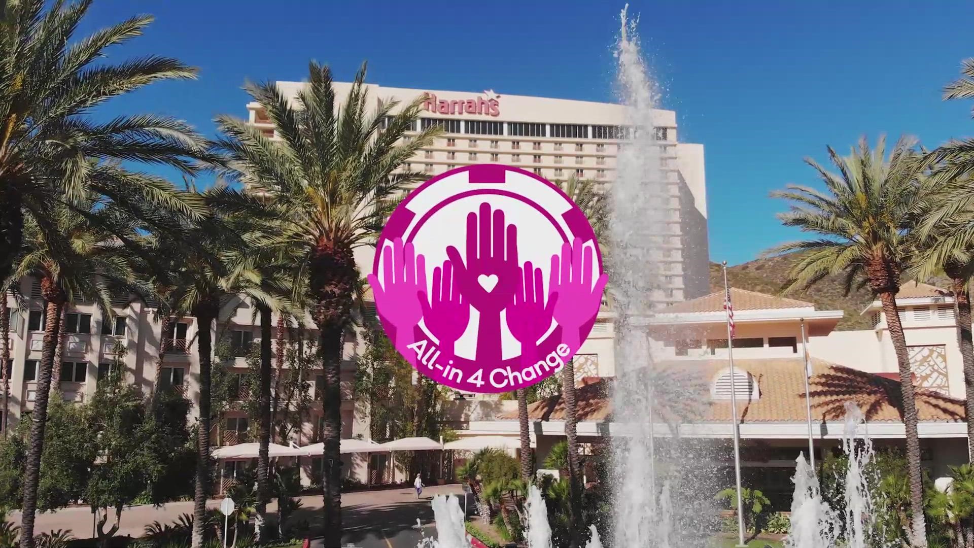 Harrah’s Resort SoCal goes all-in on giving.