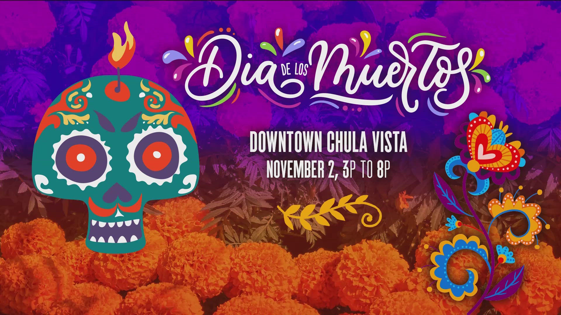 Downtown Chula Vista will host the 4th annual celebration, and the family fun is free for all attendees! Festivities will kick off Nov. 2 from 3 p.m. to 8 p.m.