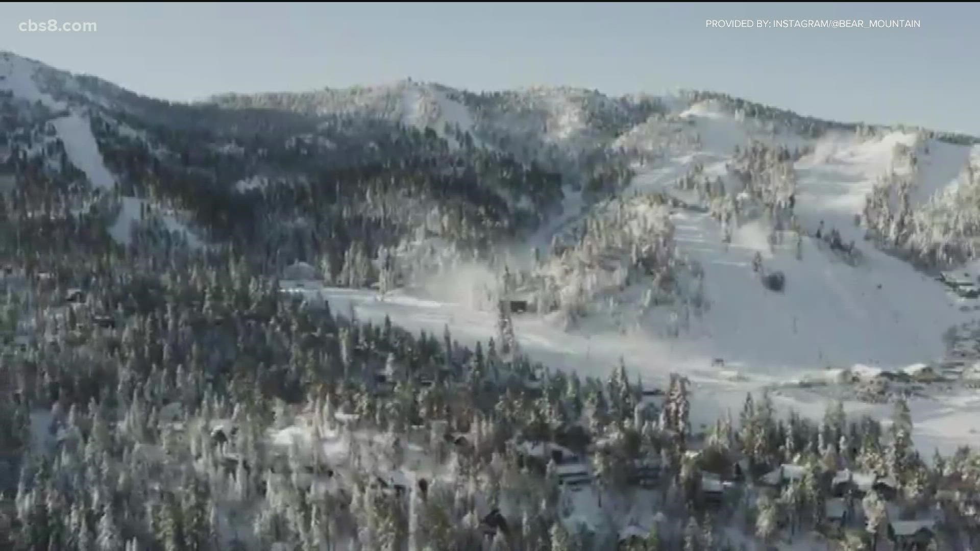 It’s time to hit the slopes! Big Bear Mountain Resort is now open to the public.