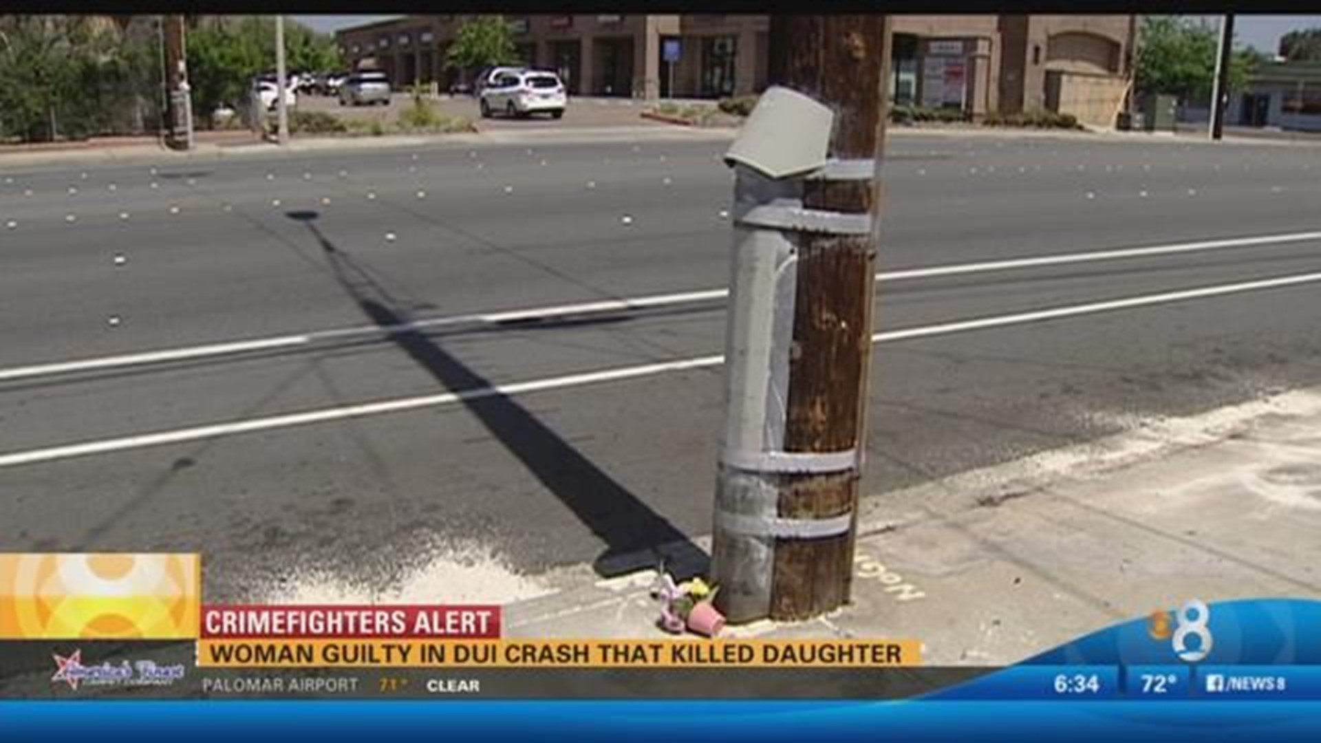 Woman guilty in DUI crash that killed daughter | cbs8.com