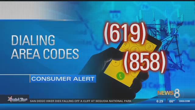 619 And 858 Area Codes Get Ready For More Dialing