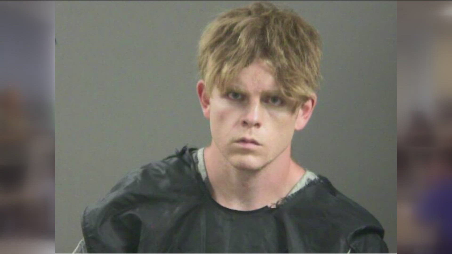 Andrew McGann was arrested on July 30 at a Springdale barbershop.