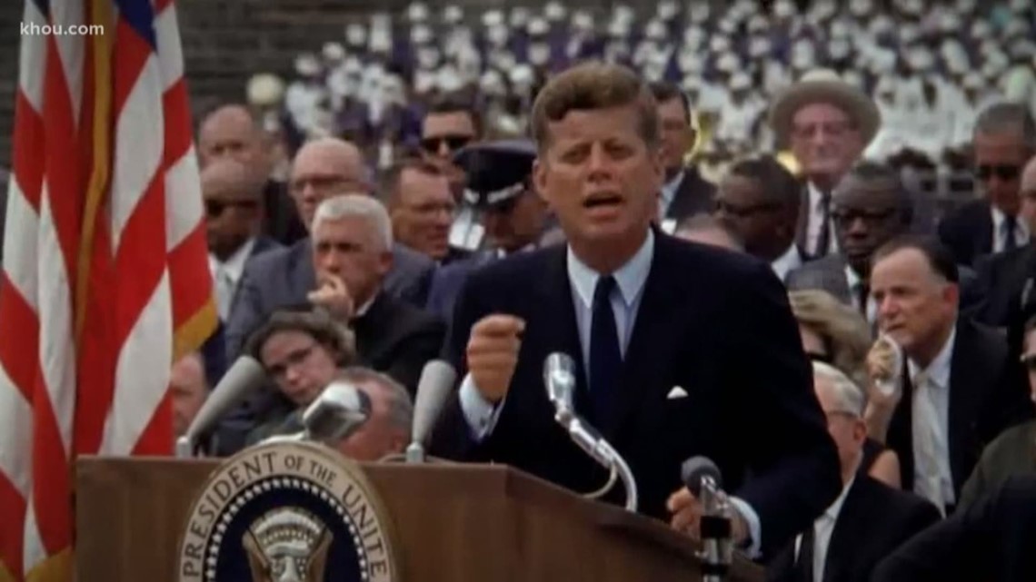 JFK's inspiring speech before Apollo 11 made in Space City