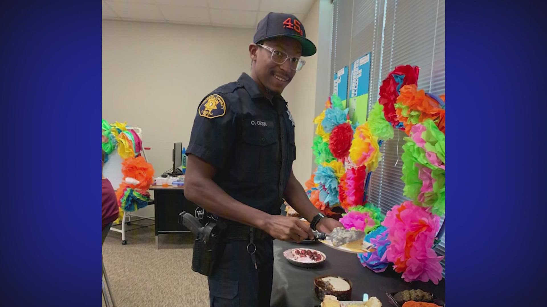 Omar Ursin was a school resource officer at H.M. Carroll Elementary for four years until last spring when they say he got a promotion.