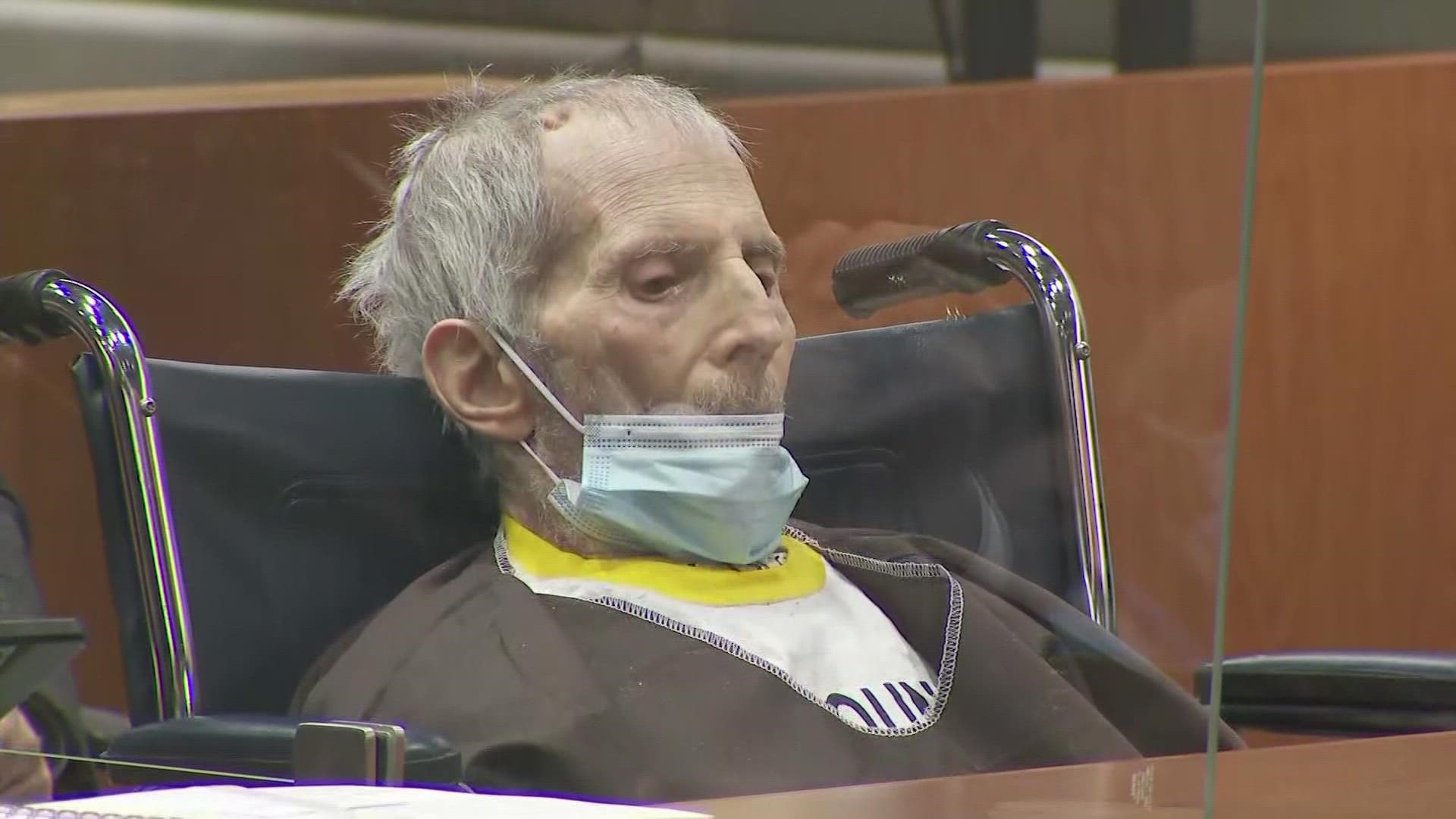 New York real estate heir Robert Durst was sentenced to life in California prison without parole for first-degree murder of his best friend, Susan Berman.
